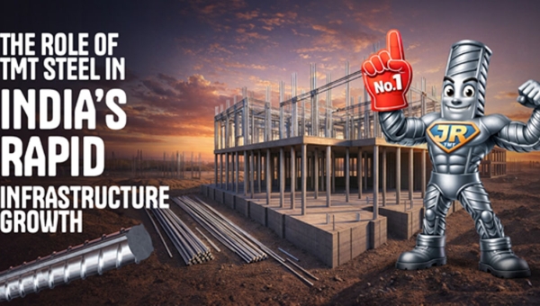 Why TMT Steel Has Become the Backbone of India’s Infrastructure Growth 